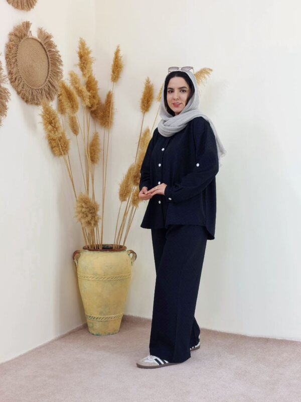 ست شومیز شلوار Pants paper set 2026 - تصویر 5