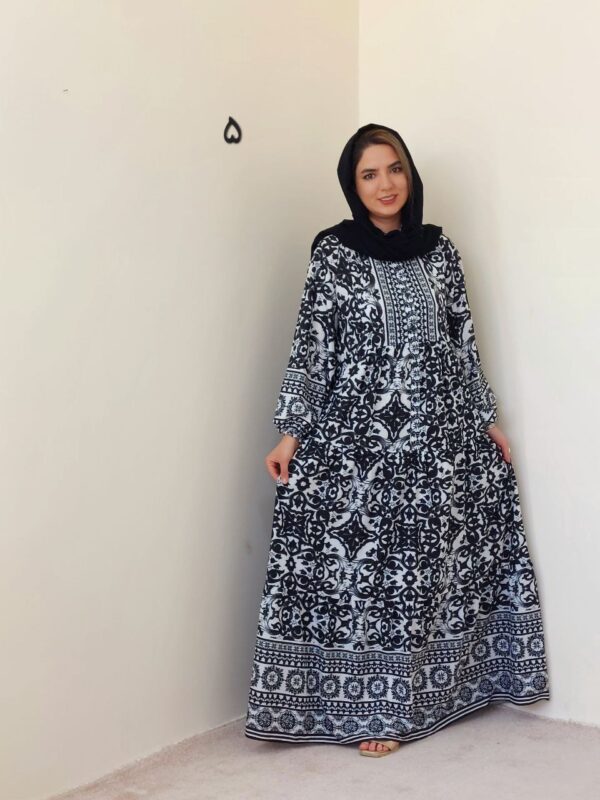 پیراهن ساحلی زنانه مناسب استایل روزمره و سفر - تصویر 8