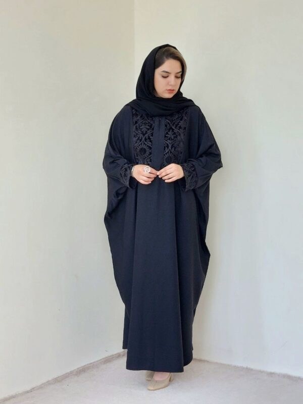 عبا زنانه مجلسی -شیک ساده و باوقار - تصویر 2