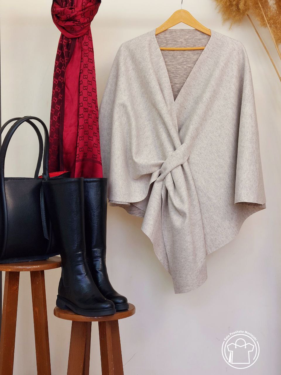 پانچو فوتر زنانه استایل شیک و ترند 1404 کالا پوشاک